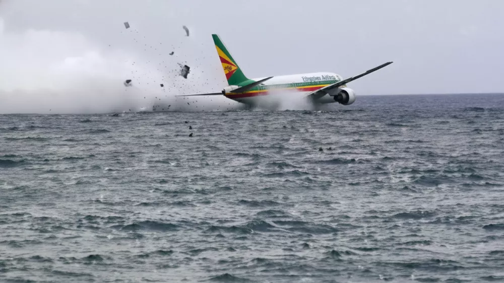 Rekonstrukcija pristanka na vodi. / Foto: Google Gemini