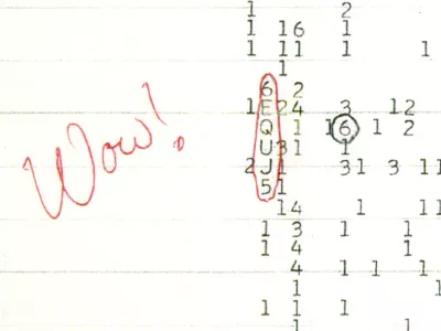 Wow! signal, Big Ear Telescope