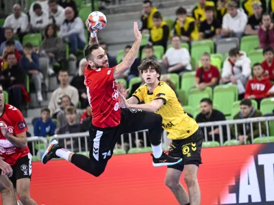 Zobec, Bruno Vili11.11.2025 LL Grosist Slovan - Granollers EHF evropski pokalFoto: Nik Erik Neubauer