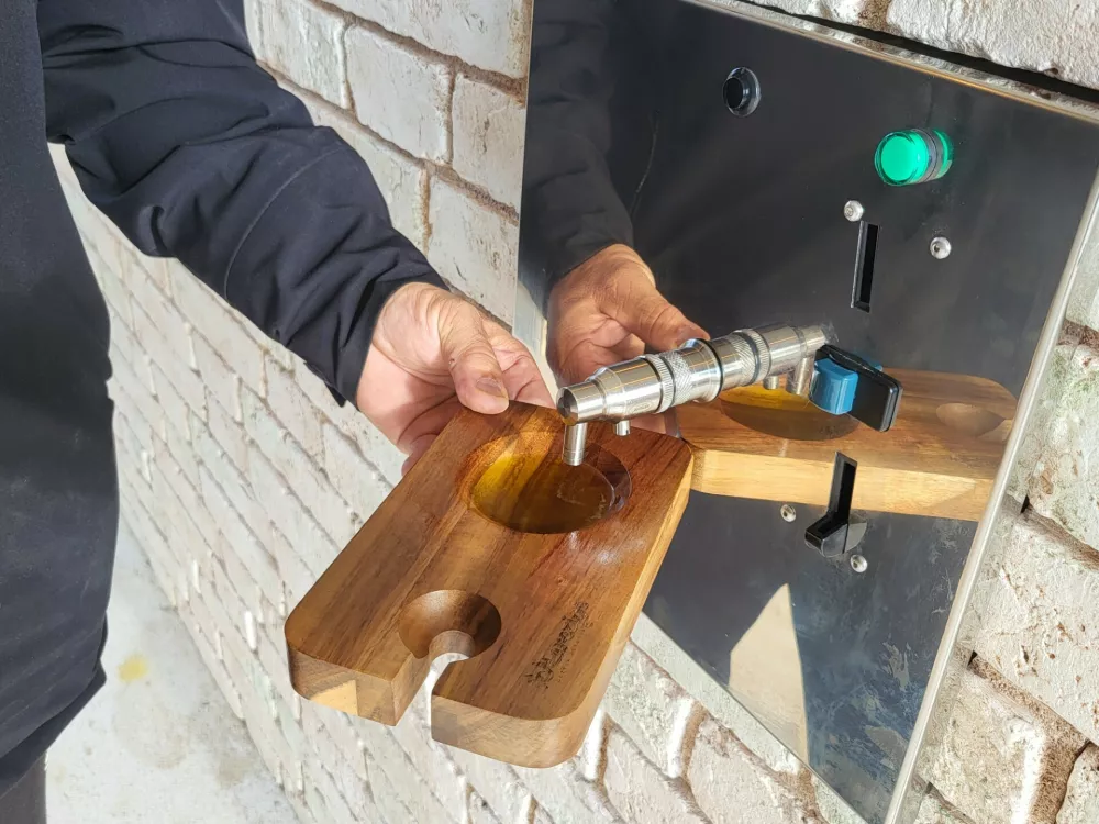 oljčna fontana marezige Alen Babič / Foto: Katja Gle&scaron;čič 