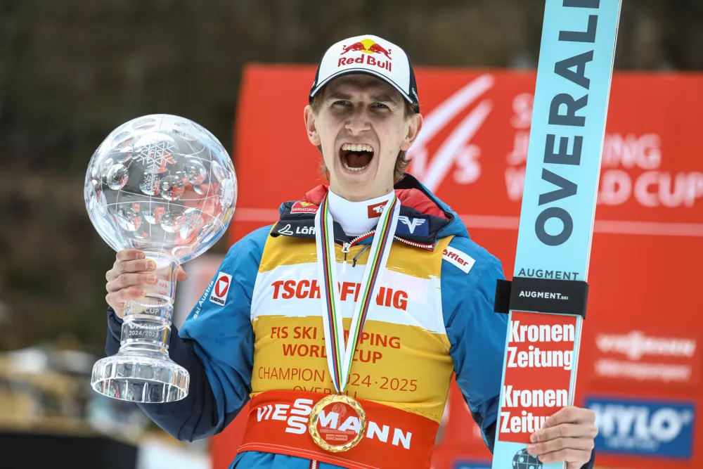 TSCHOFENIG Daniel30.03.2025 - finale svetovnega pokala v smučarskih skokih, mo&scaron;ki, posamična tekma; PLANICA 2025Foto: Luka Cjuha