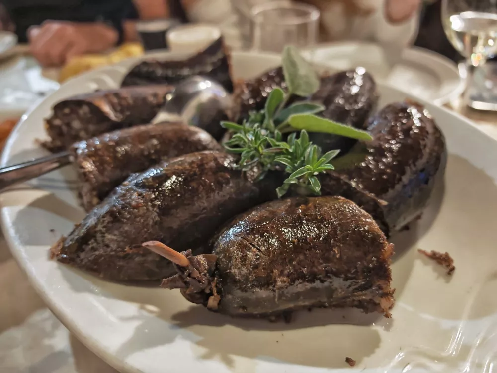 Narezane krvavice / Foto: Miha First