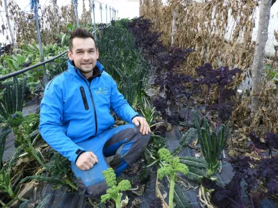 Ale&scaron; Čadež. inovativni mladi kmet / Foto: Katja Petrovec
