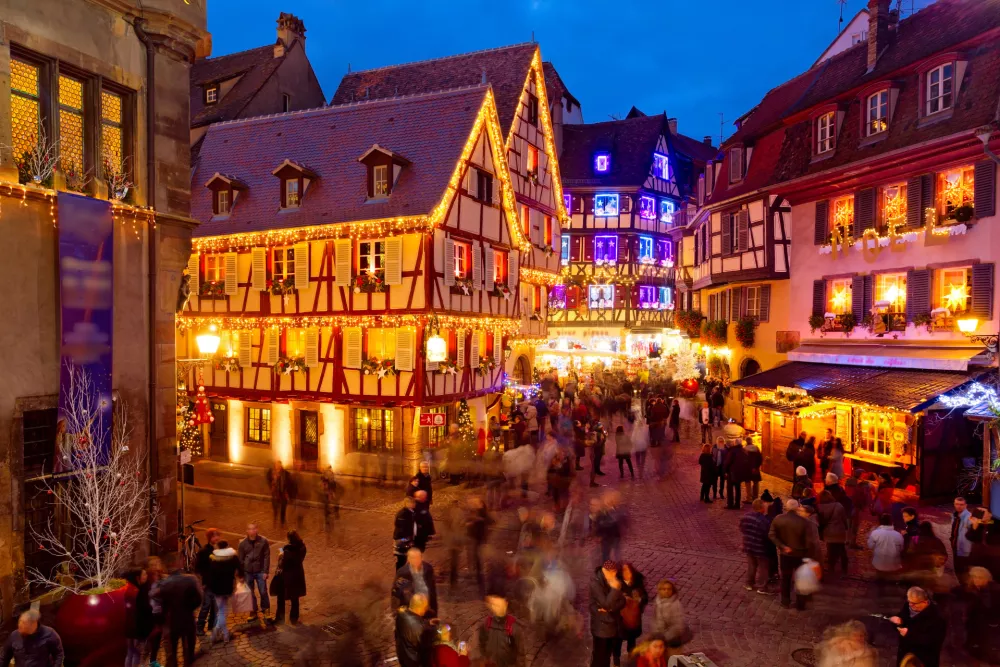 Christmas time in Colmar, Alsace, France / Foto: Aletheia97
