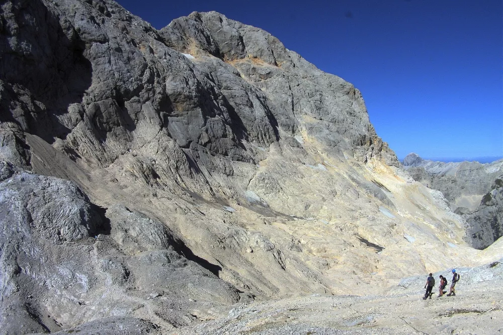 triglav in Triglavski ledenik 