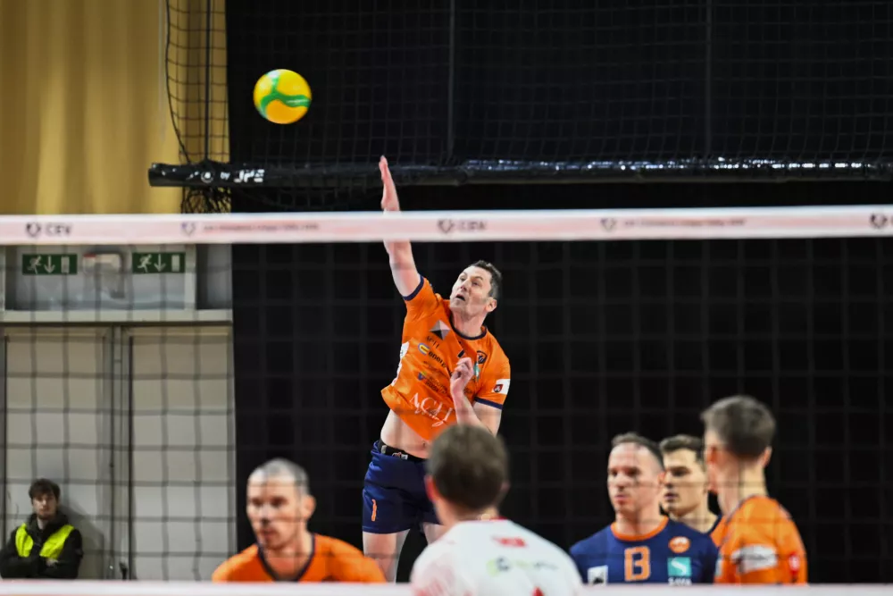 tonček &scaron;tern13.11.2025 ACH Volley - Dinamo Bukare&scaron;ta v drugem krogu kvalifikacij za evropsko ligo prvakovFoto: Nik Erik Neubauer