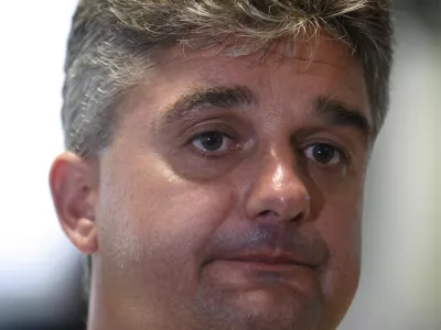 odgovorni urednik Goran Novkovič- Žurnal Media d.o.o., ki izdaja brezplačnik je zaradi slabega finančnega položaja odpustil 12 zaposlenih delavcev, odpu&scaron;čanje//FOTO; Matej Pov&scaron;e