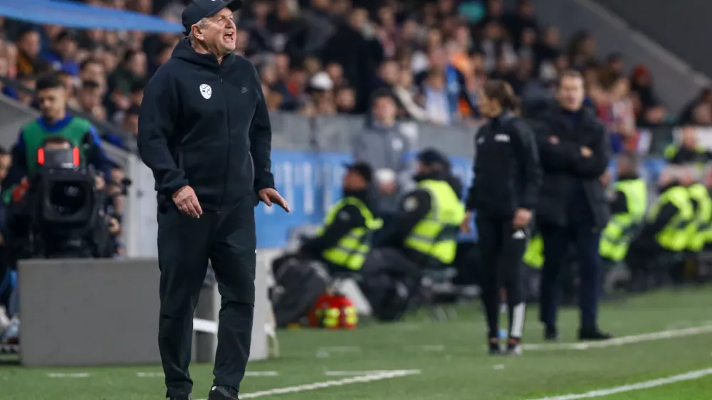 Selektor Matjaž Kek15.11.2025 - Nogomet reprezentanca slovenije- kvalifikacije za svetovno prvenstvo - Slovenija in Kosovo - stadion StožiceFoto: Luka Cjuha
