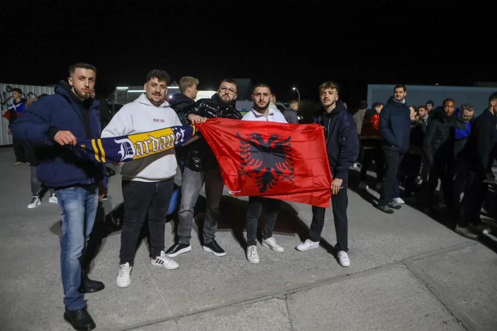 15.11.2025 - Nogomet reprezentanca slovenije- kvalifikacije za svetovno prvenstvo - Slovenija in Kosovo - stadion StožiceFoto: Luka Cjuha