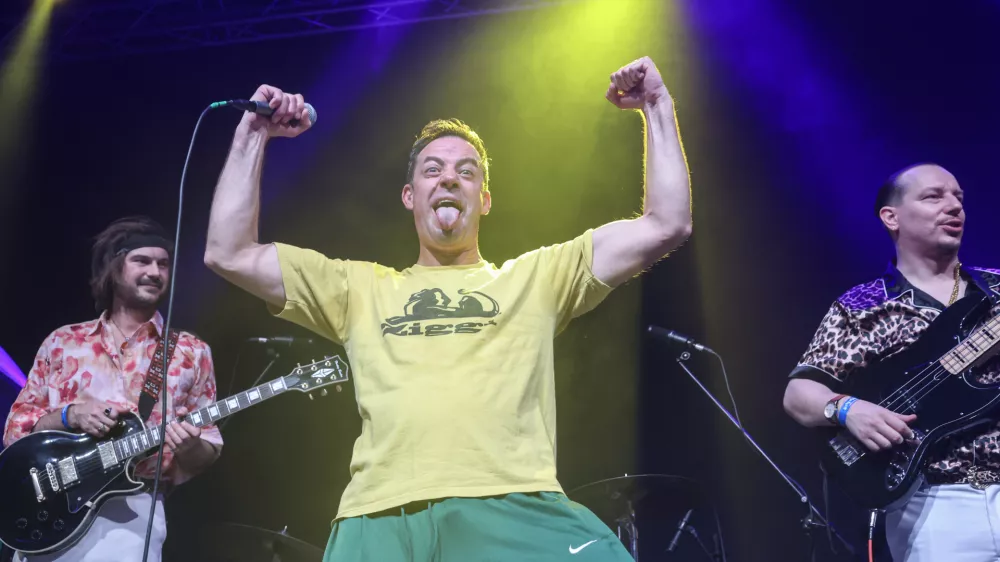 - 14.11.2025 - raper Klemen Klemen - koncert ob 50. letnici in 25 let na sceni, Mediapark//FOTO: Jaka Gasar