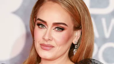 2PM7RKY Adele attends The BRIT Awards 2022 at the O2 arena in London.