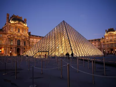 Louvre Museum, after its Campana Gallery, originally built in 1930s, which displays a collection of Greek vases and houses the museum's office spaces, was shut down due to structural issues, weeks after a daylight heist exposed security flaws, in Paris, France, November 17, 2025. REUTERS/Abdul Saboor
