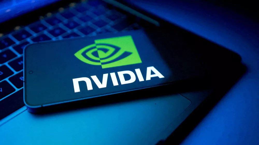 FILE PHOTO: An NVIDIA logo appears in this illustration taken August 25, 2025. REUTERS/Dado Ruvic/Illustration/File Photo