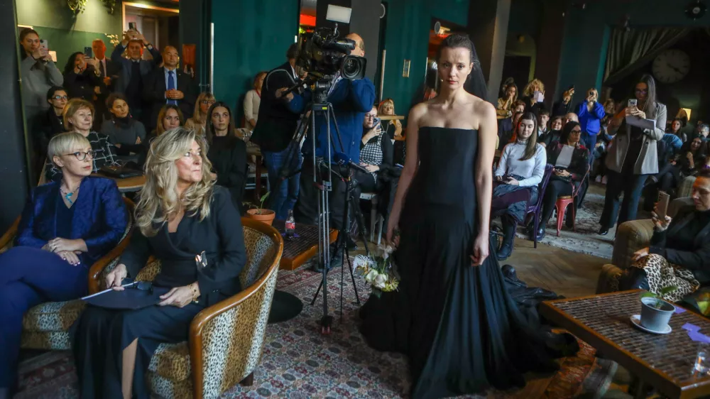 19.11.2025 - Dokler naju smrt ne loči. Dru&scaron;tvo PEND - femicid - nasilje nad ženskamiFoto: Luka Cjuha