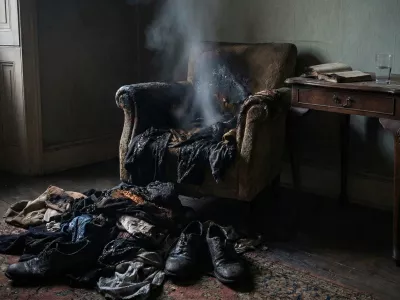 Ilustrativna slika pojava člove&scaron;kega samovžiga. / Foto: Google Gemini