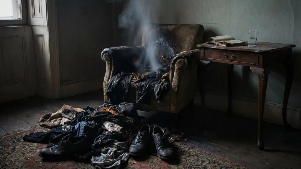 Ilustrativna slika pojava člove&scaron;kega samovžiga. / Foto: Google Gemini