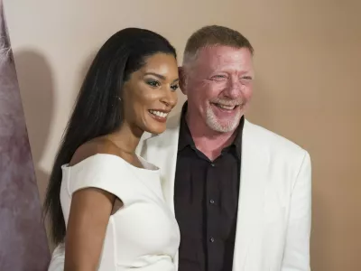 Boris Becker in Lilian de Carvalho septembra letos. 