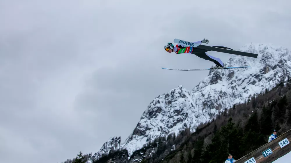 Domen Prevc30.03.2025 - finale svetovnega pokala v smučarskih skokih, mo&scaron;ki, posamična tekma; PLANICA 2025Foto: Luka Cjuha
