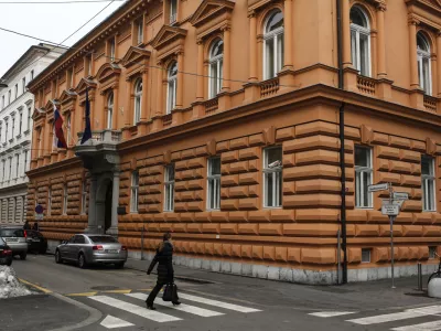 - Ustavno sodi&scaron;če Republike Slovenije, Beethovnova ulica 10, stavba     //FOTO: Jaka Gasar