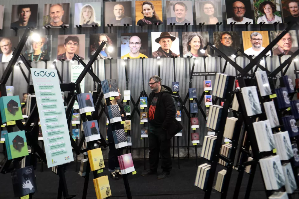 24.11.2025 - Slovenski knjižni sejem, GRAljo&scaron;a HarlamovFoto: Tomaž Skale