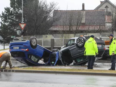 prometna nesreča &scaron;martinska cesta foto luka cjhha