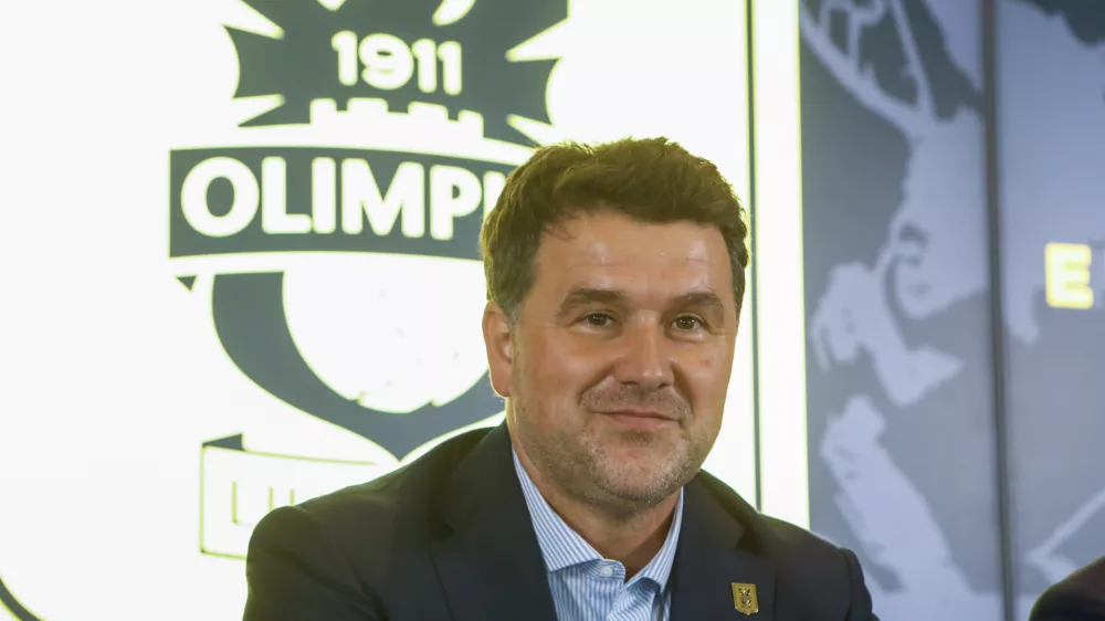 direktor Igor Bari&scaron;ić26.06.2025 - predstavitev novih dresov NK Olimpija LjubljanaFoto: Luka Cjuha