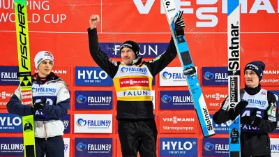 Lani&scaron;ek in Prevc za sanjski slovenski dan