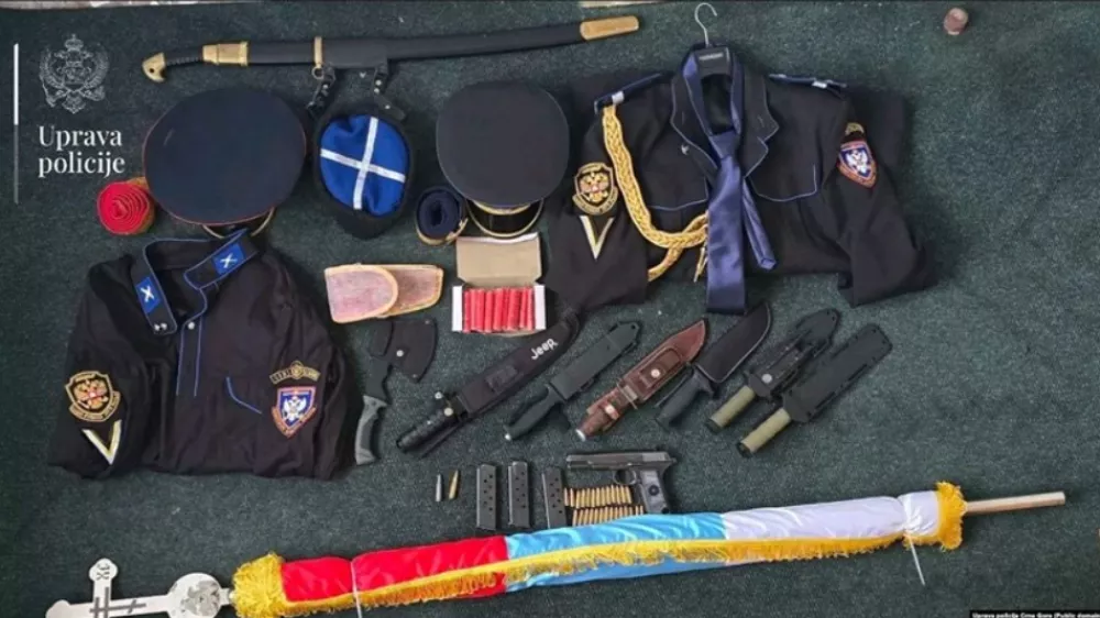 Črna gora, proruski plačanci, policija, hi&scaron;na preiskavaNovember 2025