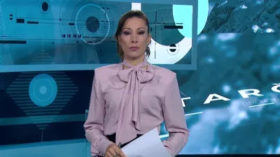 Erika Žnidar&scaron;ič med nedavno oddajo / Foto: Zajem Zaslona