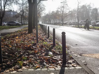 - 11.11.2025. - Novi količki na Parmski cesti v &Scaron;tepanjskem naselju. &Scaron;tepanjsko naselje.//FOTO: Bojan Velikonja