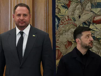 Preiskava korupcije odnesla vodjo kabineta Zelenskega