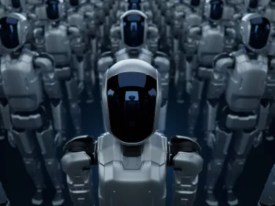 Dominacija robotov je malo verjetna. / Foto: Sweetbunfactory