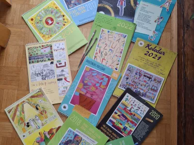 Osnovno&scaron;olci tudi letos izdelali koledar