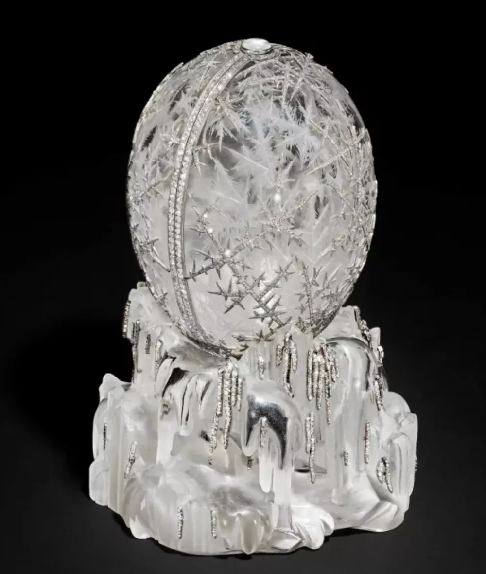 Zimsko jajce naj bi doseglo več kot 23 milijona evrov (22 milijonov funtov). Foto: Christie's