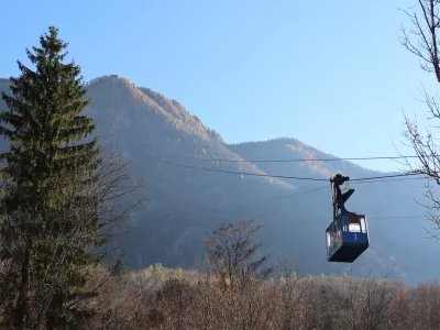 Nihalka na Veliko planino naj bo po uspe&scaron;no zaključenem remontu in zamenjavi po&scaron;kodovane vlečne vrvi predvidoma ponovno pričela z obratovanjem v petek, 5. decembra. Foto: Velika planina