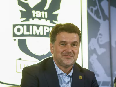 direktor Igor Bari&scaron;ić26.06.2025 - predstavitev novih dresov NK Olimpija LjubljanaFoto: Luka Cjuha