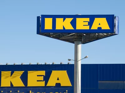 Trgovina Ikea, kjer je včasih najti tudi pametne ideje za stanovanje. / Foto: Istock