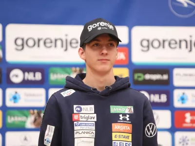 - Žiga Jančar,- 07.10.2025. Predstavitev reprezentanc Smučarske zveze Slovenije za novo tekmovalno sezono.//FOTO: Bojan Velikonja