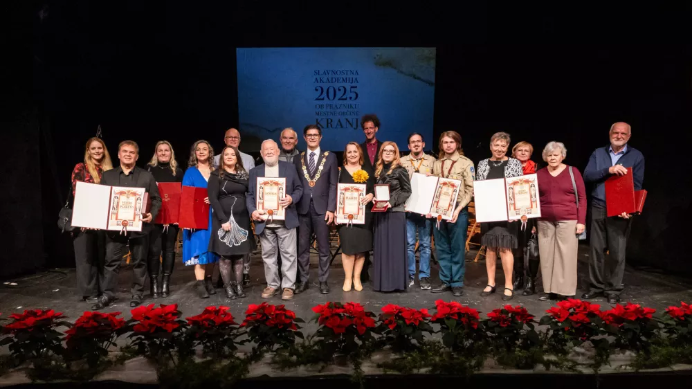Občinski nagrajenci MOK Kranj