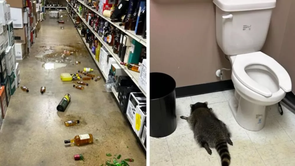 Njegova&nbsp;najljub&scaron;a&nbsp;pijača je&nbsp;&nbsp;očitno viski. Foto: policija