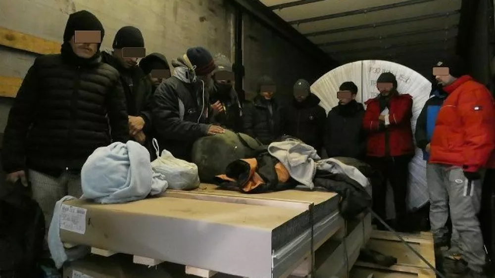 Tihotapljenje tujcev Gru&scaron;kovje