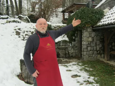 Viktor Rataj je bil prvi, ki je med lastniki zidanic začel s ponudbo bivanja. 