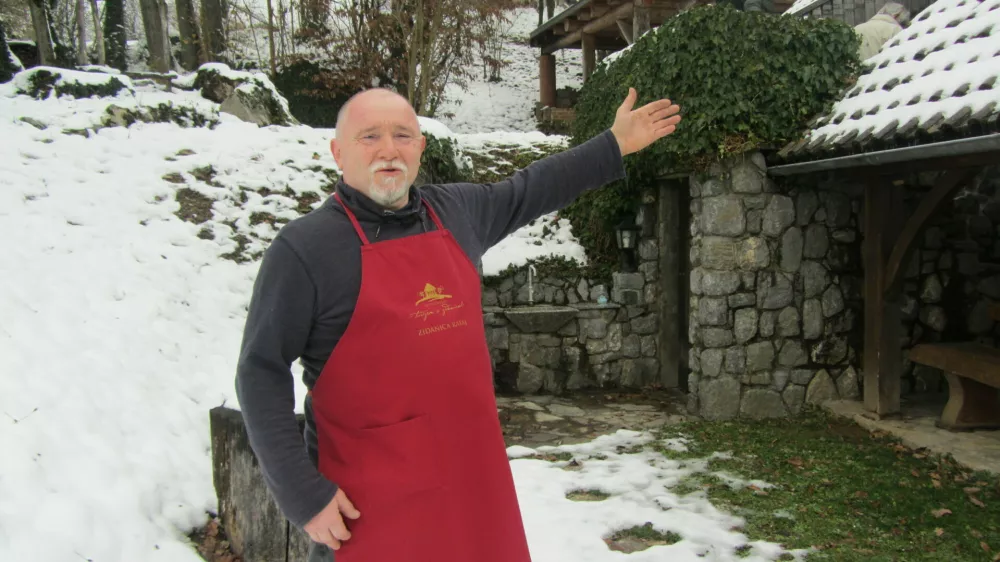 Viktor Rataj je bil prvi, ki je med lastniki zidanic začel s ponudbo bivanja. 