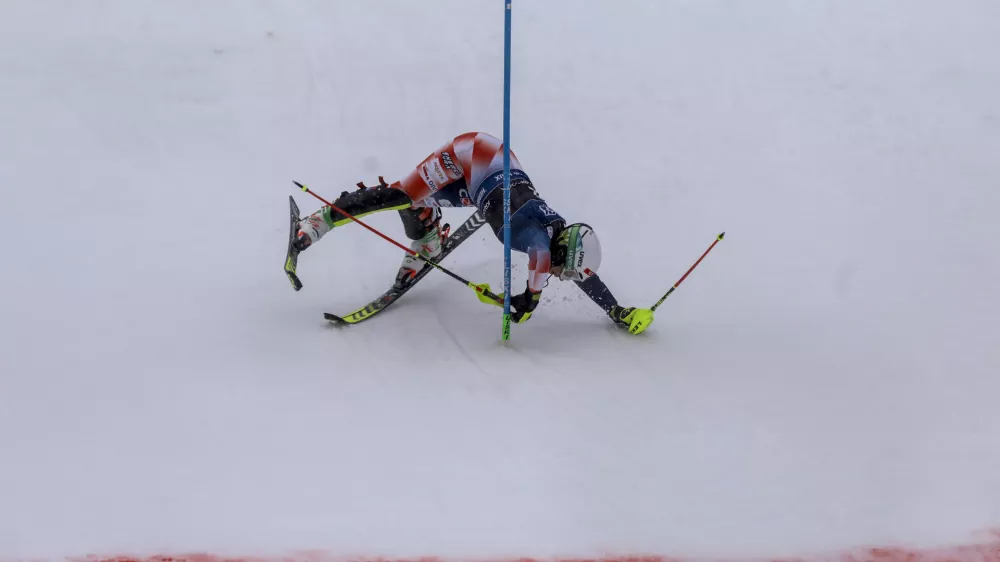 Leona Popovič- 07.01.2024 - Kranjska Gora - 60. Zlata lisica 2024 - svetovni pokal v alpskem ženskem smučanju &ndash; slalom - //FOTO: Luka Cjuha / Foto: Luka Cjuha