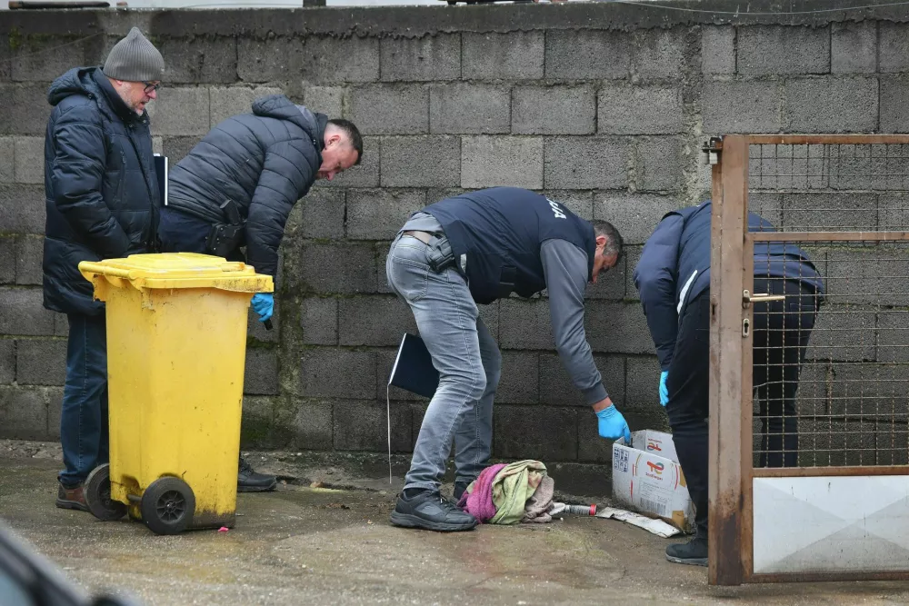 05.12.2025., Mursko Sredisce- Ocevid u romskom naselju Sitnice gdje je muskarac pucao u dvije zene, jedna je preminula. Photo: Vjeran Zganec Rogulja/PIXSELL