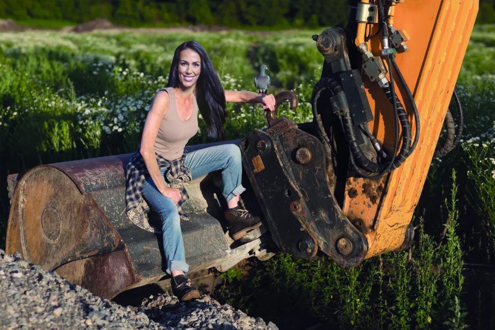 Reflective Moment on a Construction / Foto: Ruediger Lutz