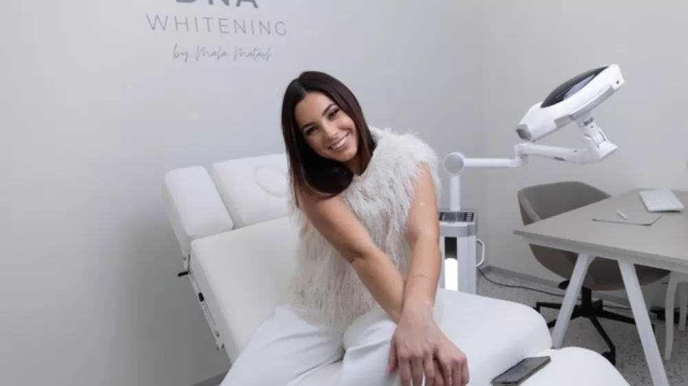 Ma&scaron;a Matav&scaron; pudarja, da je nasmeh mnogo več kot le trenutni estetski učinek. F osebni arhiv