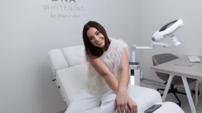 Ma&scaron;a Matav&scaron; pudarja, da je nasmeh mnogo več kot le trenutni estetski učinek. F osebni arhiv