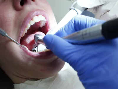 Zobna ordinacija- Stomatolo&scaron;ka klinika UKC Ljubljana - zobozdravstvo//FOTO: Jaka Adamič