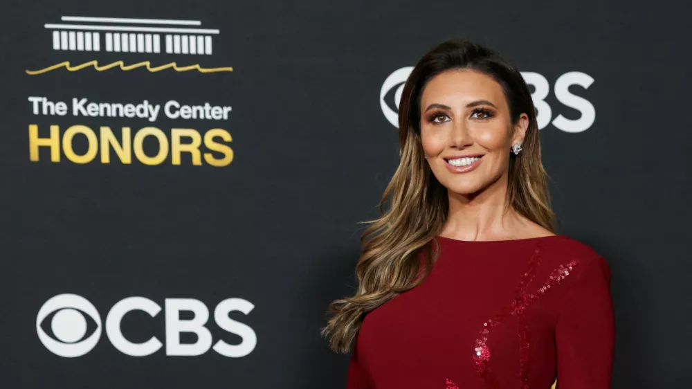 Alina Habba poses on the red carpet for the 2025 Kennedy Center Honors at the John F. Kennedy Center for the Performing Arts in Washington, D.C., U.S., December 7, 2025. REUTERS/Jeenah Moon